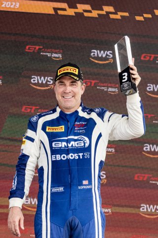 #14 Audi R8 LMS GT3 EVOII of James Sofronas, GMG Racing, GT America Powered by AWS, SRO3, SRO America, Circuit of the Americas, Austin TX, May 2023.
 | Brian Cleary/SRO