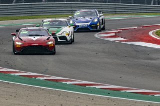 #50 Aston Martin Vantage GT4 of Ross Chouest, Chouest Povoledo Racing, GT America Powered by AWS, GT4, SRO America, Circuit of the Americas, Austin TX, May 2023.
 | SRO Motorsports Group