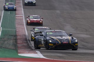 #25 Aston Martin Vantage AMR GT4 of Gray Newell, Heart of Racing Team, GT America Powered by AWS, GT4, SRO America, Circuit of the Americas, Austin TX, May 2023.
 | Brian Cleary/SRO