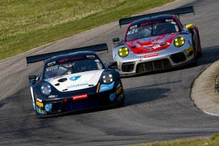 #043 Porsche 911 GT3-R(991.ii) of Alex Vogel, OnlyFans Racing with P1 Group by MRS, GT America Powered by AWS, SRO3, SRO America, VIRginia International Raceway, Alton VA, June 2023.
 | Brian Cleary/SRO