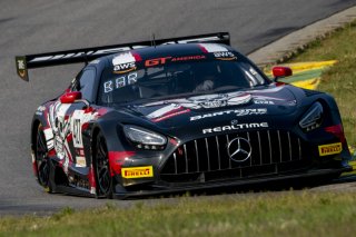 #427 Mercedes-AMG GT3 of Anthony Bartone, RealTime Racing, GT America Powered by AWS, SRO3, SRO America, VIRginia International Raceway, Alton VA, June 2023.
 | Brian Cleary/SRO