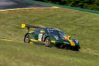 #120 Porsche 911 GT3-R (991.ii) of Adam Adelson, Wright Motorsports, GT America Powered by AWS, SRO3, SRO America, VIRginia International Raceway, Alton VA, June 2023.
 | Brian Cleary/SRO
