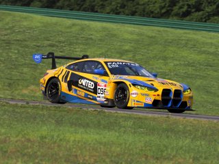 #096 BMW M4 GT3 of Vincent Marietta, Turner Motorsport, United Construction & Forestry, GT America Powered by AWS, SRO3, SRO America, VIRginia International Raceway, Alton VA, June 2023.
 | Brian Cleary/SRO