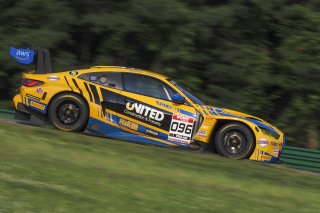 #096 BMW M4 GT3 of Vincent Marietta, Turner Motorsport, United Construction & Forestry, GT America Powered by AWS, SRO3, SRO America, VIRginia International Raceway, Alton VA, June 2023.
 | Brian Cleary/SRO