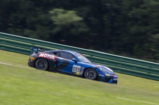 #099 Porsche 718 Cayman GT4 RS Clubsport of Robb Holland, Rotek Racing, GT America Powered by AWS, GT4, SRO America, VIRginia International Raceway, Alton VA, June 2023.
 | Brian Cleary/SRO