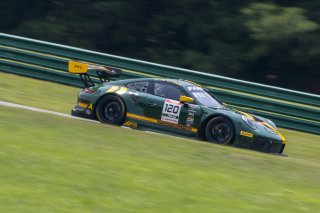 #120 Porsche 911 GT3-R (991.ii) of Adam Adelson, Wright Motorsports, GT America Powered by AWS, SRO3, SRO America, VIRginia International Raceway, Alton VA, June 2023.
 | Brian Cleary/SRO