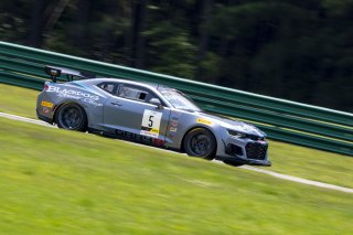 #5 Chevrolet Camaro GT4.R of Tony Gaples, Blackdog Speed Shop, GT America Powered by AWS, GT4, SRO America, VIRginia International Raceway, Alton VA, June 2023.
 | Brian Cleary/SRO
