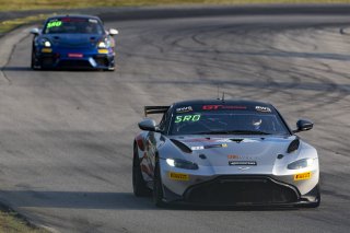 #77 Aston Martin Vantage AMR GT4 of Paul Kiebler, TR3 Racing, GT America Powered by AWS, GT4, SRO America, VIRginia International Raceway, Alton VA, June 2023.
 | Brian Cleary/SRO