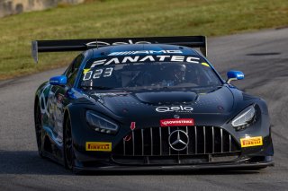 #08 Mercedes-AMG GT3 of Scott Smithson, DXDT Racing, GT America Powered by AWS, SRO3, SRO America, VIRginia International Raceway, Alton VA, June 2023.
 | Brian Cleary/SRO
