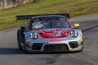 #460 Porsche 911 GT3-R (991.ii) of Andy Wilzoch, Flying Lizard Motorsports, GT America Powered by AWS, SRO3, SRO America, VIRginia International Raceway, Alton VA, June 2023.
 | Brian Cleary/SRO