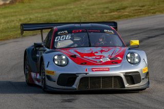 #460 Porsche 911 GT3-R (991.ii) of Andy Wilzoch, Flying Lizard Motorsports, GT America Powered by AWS, SRO3, SRO America, VIRginia International Raceway, Alton VA, June 2023.
 | Brian Cleary/SRO