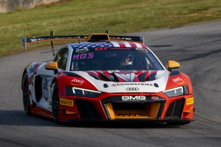 #58 Audi R8 LMS GT2 od CJ Moses, GMG Racing, GT America Powered by AWS, GT2, SRO America, VIRginia International Raceway, Alton VA, June 2023.
 | Brian Cleary/SRO