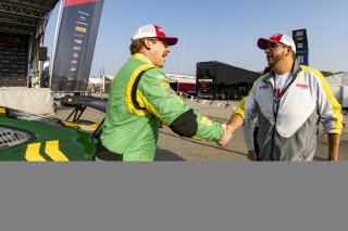 #120 Porsche 911 GT3-R (991.ii) of Adam Adelson, Wright Motorsports, GT America Powered by AWS, SRO3, SRO America, VIRginia International Raceway, Alton VA, June 2023.
 | Brian Cleary/SRO
