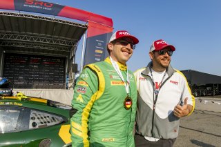 #120 Porsche 911 GT3-R (991.ii) of Adam Adelson, Wright Motorsports, GT America Powered by AWS, SRO3, SRO America, VIRginia International Raceway, Alton VA, June 2023.
 | Brian Cleary/SRO