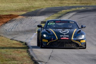 #25 Aston Martin Vantage AMR GT4 of Gray Newell, Heart of Racing Team, GT America Powered by AWS, GT4, SRO America, VIRginia International Raceway, Alton VA, June 2023.
 | SRO Motorsports Group