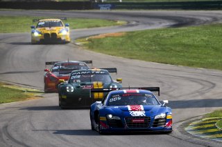 #3 Audi R8-LMS of Johnny O'Connell. SKI Autosports, GT America Powered by AWS, SRO3, SRO America, VIRginia International Raceway, Alton VA, June 2023.
 | Brian Cleary/SRO