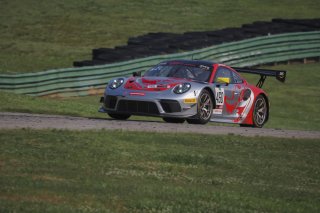 #460 Porsche 911 GT3-R (991.ii) of Andy Wilzoch, Flying Lizard Motorsports, GT America Powered by AWS, SRO3, SRO America, VIRginia International Raceway, Alton VA, June 2023.
 | Brian Cleary/SRO