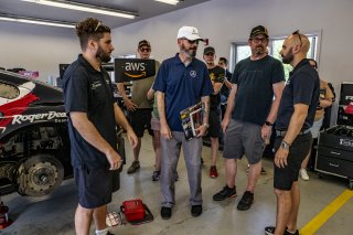 #427 Mercedes-AMG GT3 of Anthony Bartone, RealTime Racing, GT America Powered by AWS, SRO3, SRO America, VIRginia International Raceway, Alton VA, June 2023.
 | Brian Cleary/SRO