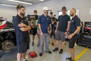 Garage Tour, Mercedes Benz dealers, SRO America, VIRginia International Raceway, Alton VA, June 2023.
 | Brian Cleary/SRO