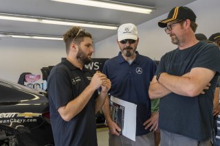 Garage Tour, Mercedes Benz dealers, SRO America, VIRginia International Raceway, Alton VA, June 2023.
 | Brian Cleary/SRO