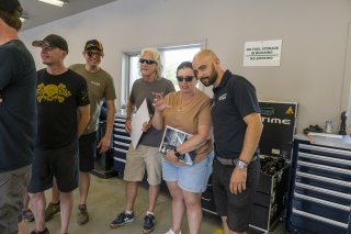 Garage Tour, Mercedes Benz dealers, SRO America, VIRginia International Raceway, Alton VA, June 2023.
 | Brian Cleary/SRO