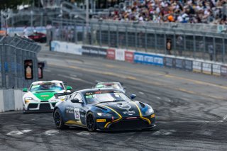 #25 Aston Martin Vantage AMR GT4 of Gray Newell, Aug. 4-6 2023 GT America SRO, GT America Powered by AWS, GT4, Heart of Racing Team, Music City Grand Prix
 | www.lagunasphotography.com