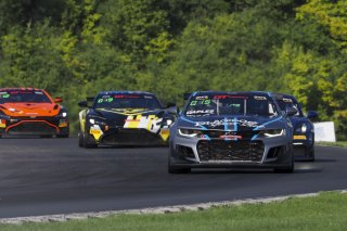 #5 Chevrolet Camaro GT4.R of Tony Gaples, Blackdog Speed Shop, GT America Powered by AWS, GT4, SRO America, Road America, Elkhart Lake, WI, August 2023.
 | Brian Cleary/SRO
