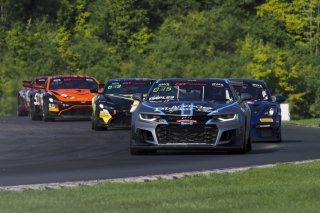 #5 Chevrolet Camaro GT4.R of Tony Gaples, Blackdog Speed Shop, GT America Powered by AWS, GT4, SRO America, Road America, Elkhart Lake, WI, August 2023.
 | Brian Cleary/SRO