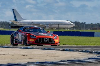 #04 Mercedes-AMG GT3 of George Kurtz, Crowdstrike by Riley, GT America Powered by AWS, SRO3, SRO America, Sebring International Raceway, Sebring, FL, September 2023.
 | Brian Cleary/SRO