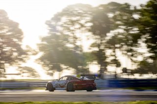 #460 Porsche 911 GT3-R (991.ii) of Andy Wilzoch, Flying Lizard Motorsports, GT America Powered by AWS, SRO3, SRO America, Sebring International Raceway, Sebring, FL, September 2023.
 | Brian Cleary/SRO