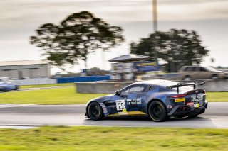 #25 Aston Martin Vantage AMR GT4 of Gray Newell, Heart of Racing Team, GT America Powered by AWS, GT4, SRO America, Sebring International Raceway, Sebring, FL, September 2023.
 | Brian Cleary/SRO