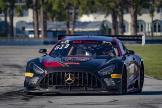 #101 Mercedes-AMG GT3 of Memo Gidley, TKO Motorsports, GT America Powered by AWS, SRO3, SRO America, Sebring International Raceway, Sebring, FL, September 2023.
 | Brian Cleary/SRO