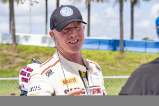 #3 Audi R8-LMS of Johnny O'Connell. SKI Autosports, GT America Powered by AWS, SRO3, SRO America, Sebring International Raceway, Sebring, FL, September 2023.
 | Brian Cleary/SRO