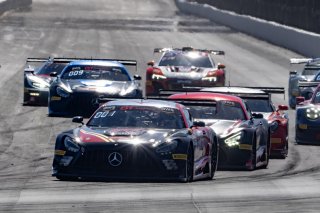 #101 Mercedes-AMG GT3 of Memo Gidley, TKO Motorsports, GT America Powered by AWS, SRO3, SRO America, Indianapolis Motor Speedway, Indianapolis, IN, October 2023.
 | Brian Cleary/SRO