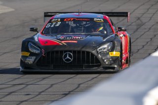 #101 Mercedes-AMG GT3 of Memo Gidley, TKO Motorsports, GT America Powered by AWS, SRO3, SRO America, Indianapolis Motor Speedway, Indianapolis, IN, October 2023.
 | Brian Cleary/SRO