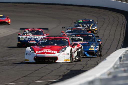 #70 Callaway Corvette Z06R GT3 of Mirco Shultis, Mishumotors, GT America Powered by AWS, SRO3, SRO America, Indianapolis Motor Speedway, Indianapolis, IN, October 2023.
 | Brian Cleary/SRO