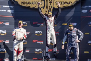 #101 Mercedes-AMG GT3 of Memo Gidley, TKO Motorsports, GT America Powered by AWS, SRO3, SRO America, Indianapolis Motor Speedway, Indianapolis, IN, October 2023.
 | Brian Cleary/SRO