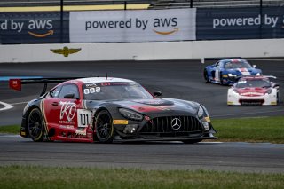 #101 Mercedes-AMG GT3 of Memo Gidley, TKO Motorsports, GT America Powered by AWS, SRO3, SRO America, Indianapolis Motor Speedway, Indianapolis, IN, October 2023.
 | Brian Cleary/SRO
