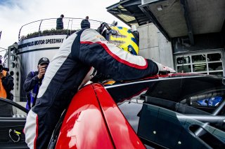 #101 Mercedes-AMG GT3 of Memo Gidley, TKO Motorsports, GT America Powered by AWS, SRO3, SRO America, Indianapolis Motor Speedway, Indianapolis, IN, October 2023.
 | Brian Cleary/SRO