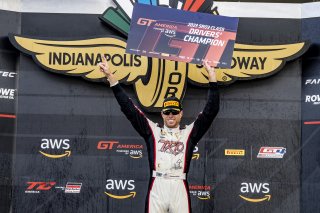 #101 Mercedes-AMG GT3 of Memo Gidley, TKO Motorsports, GT America Powered by AWS, SRO3, SRO America, Indianapolis Motor Speedway, Indianapolis, IN, October 2023.
 | Brian Cleary/SRO