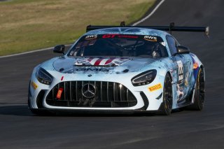 #44 Mercedes-AMG GT2 of Brent Holden, GMG Racing, GT America, GT2, SRO America, Sonoma Raceway, Sonoma, CA, April 2024
 | Brian Cleary/SRO