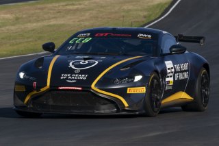#25 Aston Martin Vantage AMR GT4 of Gray Newell, Heart of Racing Team, GT America, GT4, SRO America, Sonoma Raceway, Sonoma, CA, April 2024
 | Brian Cleary/SRO