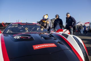 #70 Callaway Corvette Z06R GT3 of Mirco Schultis, MISHUMOTORS, GT America, SRO3, SRO America, Sonoma Raceway, Sonoma, CA, April 2024
 | Brian Cleary/SRO