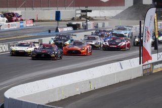 #27 Mercedes-AMG GT3 of Jason Daskalos, CRP/Daskalos Motorsports, GT America, SRO3, SRO America, Sonoma Raceway, Sonoma, CA, April 2024
 | Brian Cleary/SRO