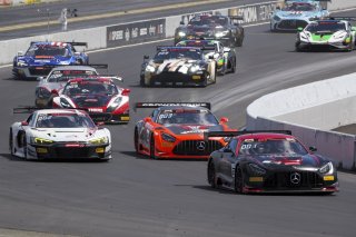 #27 Mercedes-AMG GT3 of Jason Daskalos, CRP/Daskalos Motorsports, GT America, SRO3, SRO America, Sonoma Raceway, Sonoma, CA, April 2024
 | Brian Cleary/SRO