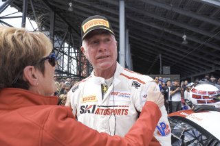 #3  Audi R8 LMS GT3 of Johnny O'Connell, SKI Autosports, GT America, SRO3, SRO America, Sonoma Raceway, Sonoma, CA, April 2024
 | Brian Cleary/SRO