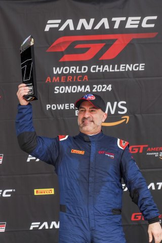 #27 Mercedes-AMG GT3 of Jason Daskalos, CRP/Daskalos Motorsports, GT America, SRO3, SRO America, Sonoma Raceway, Sonoma, CA, April 2024
 | Brian Cleary/SRO