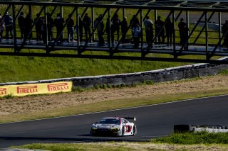 #3  Audi R8 LMS GT3 of Johnny O'Connell, SKI Autosports, GT America, SRO3, SRO America, Sonoma Raceway, Sonoma, CA, April 2024
 | Brian Cleary/SRO