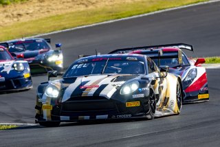 #2 Aston Martin Vantage AMR GT3 of Jason Bell, Flying Lizard Motorsports, GT America, SRO3, SRO America, Sonoma Raceway, Sonoma, CA, April 2024
 | Brian Cleary/SRO
