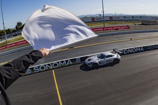 #50 Mercedes-AMG GT3 of Ross Chouest, Chouest Povoledo Racing, GT America, SRO3, SRO America, Sonoma Raceway, Sonoma, CA, April 2024\
 | Brian Cleary/SRO